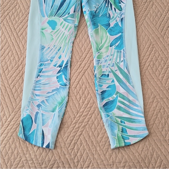Nike botanical tropical dri fit leggings small crop - Picture 4 of 13